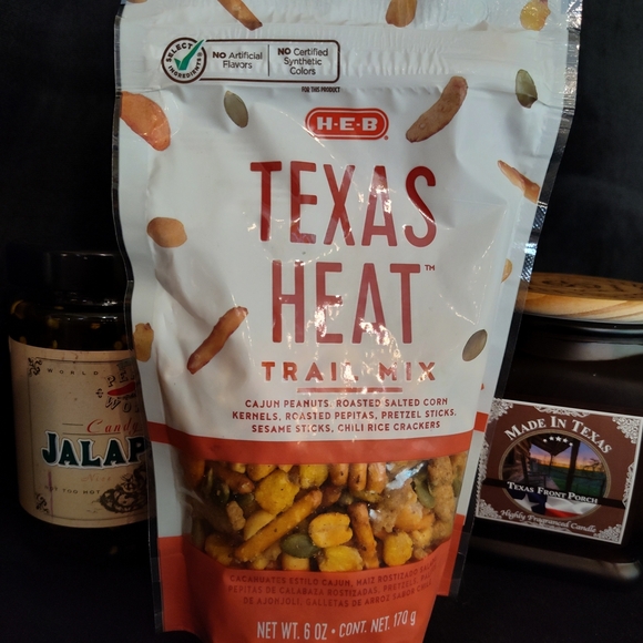 Texas Heat Trail Mix, Candied Jalapeños, And Texas Scents Bundle - Picture 6 of 7